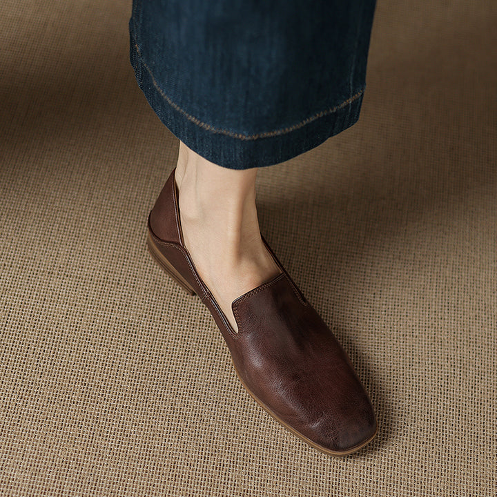Galea Genuine Leather Loafers