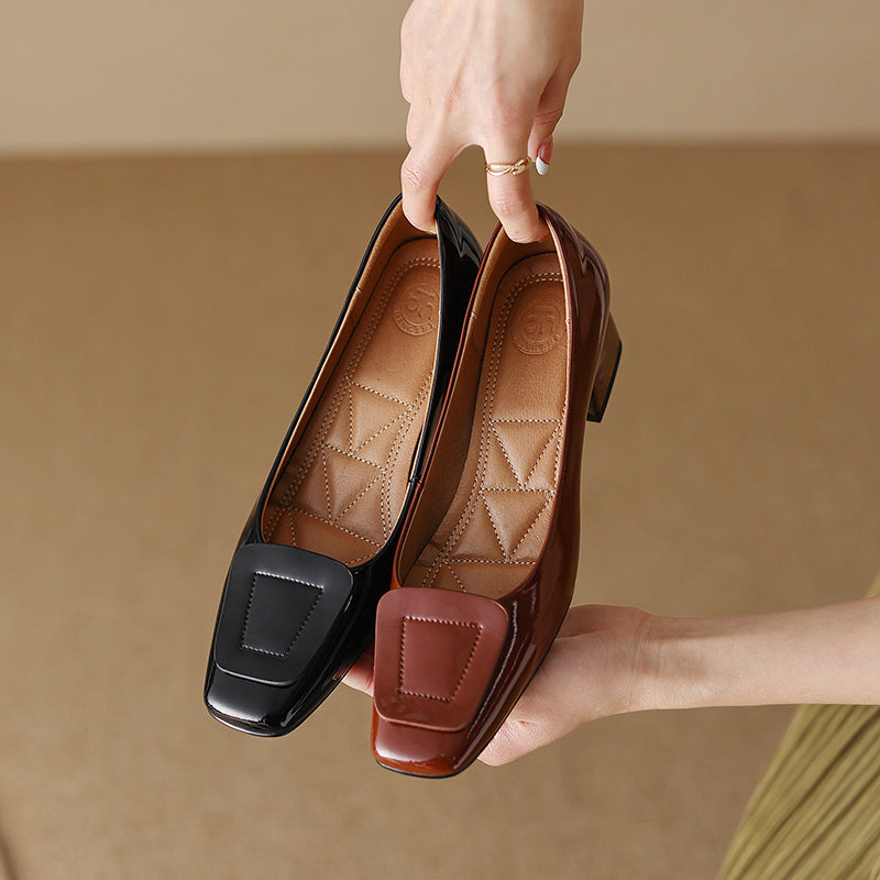 Cara Genuine Leather Heels