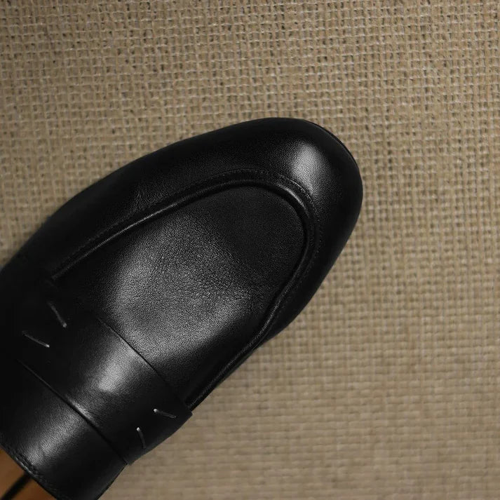 Lilou Genuine Leather Mules