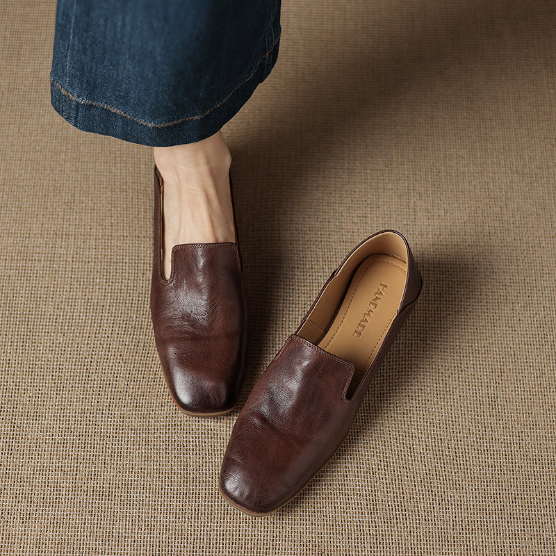 Galea Genuine Leather Loafers