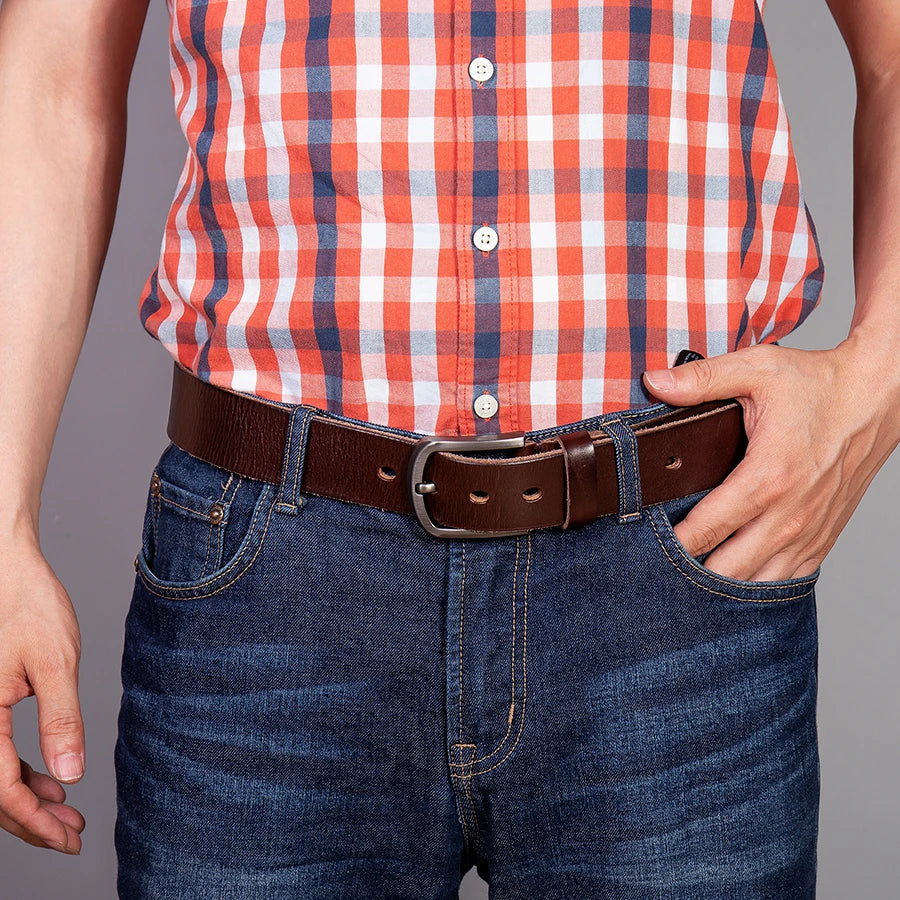 Oak Genuine Leather Belt