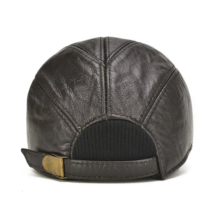 Real Leather Vintage Cap