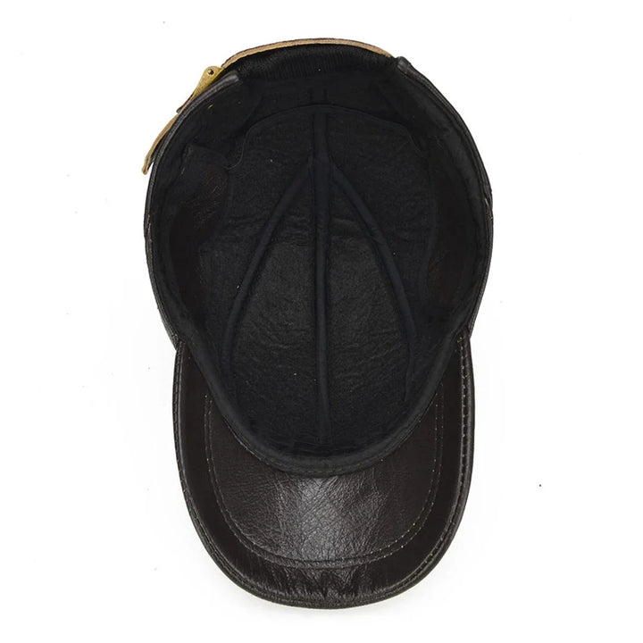 Real Leather Vintage Cap