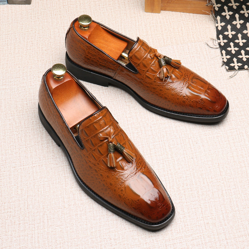 Sander Leather Loafers
