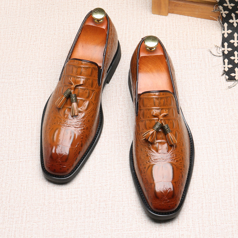 Sander Leather Loafers