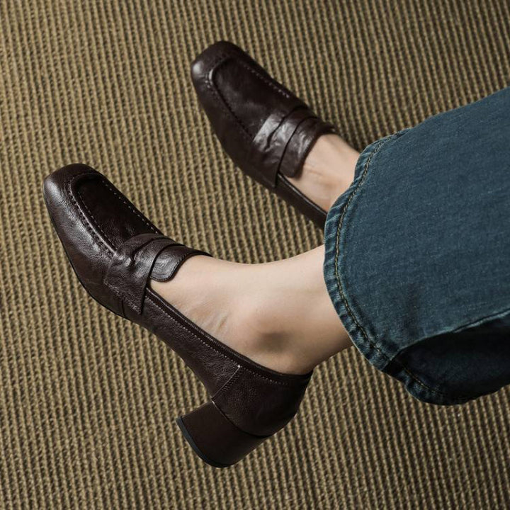 Kelly Genuine Leather Heels