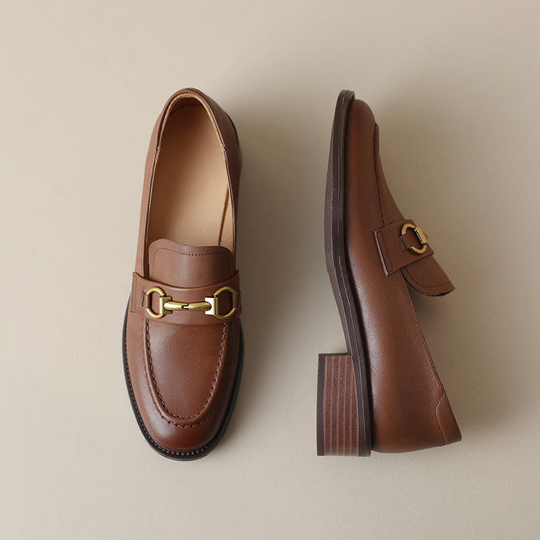 Helia Genuine Leather Shoes