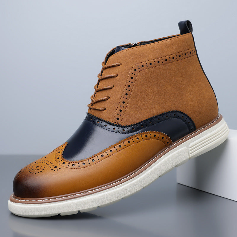 Vespa Genuine Leather Boots