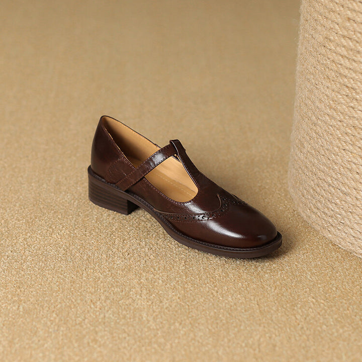 Caspi Genuine Leather Shoes