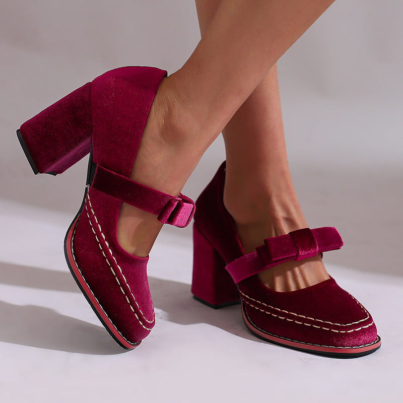 Elyth Velvet Loafers