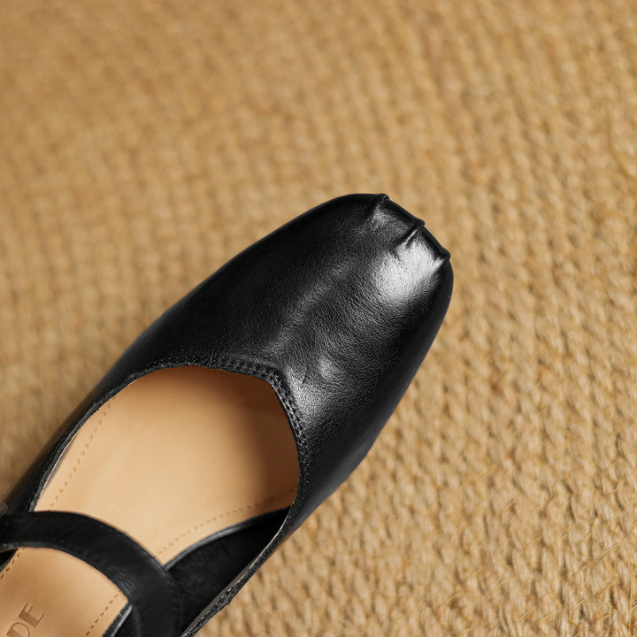 Nera Genuine Leather Heels