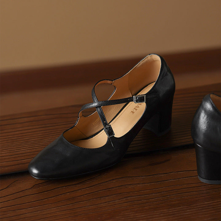 Faria Genuine Leather Heels