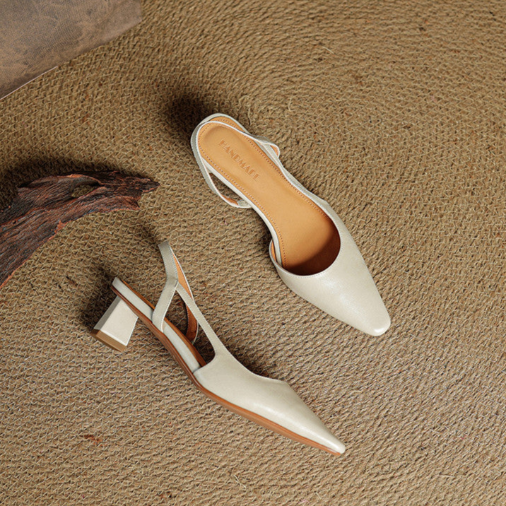 Emry Genuine Leather Heels