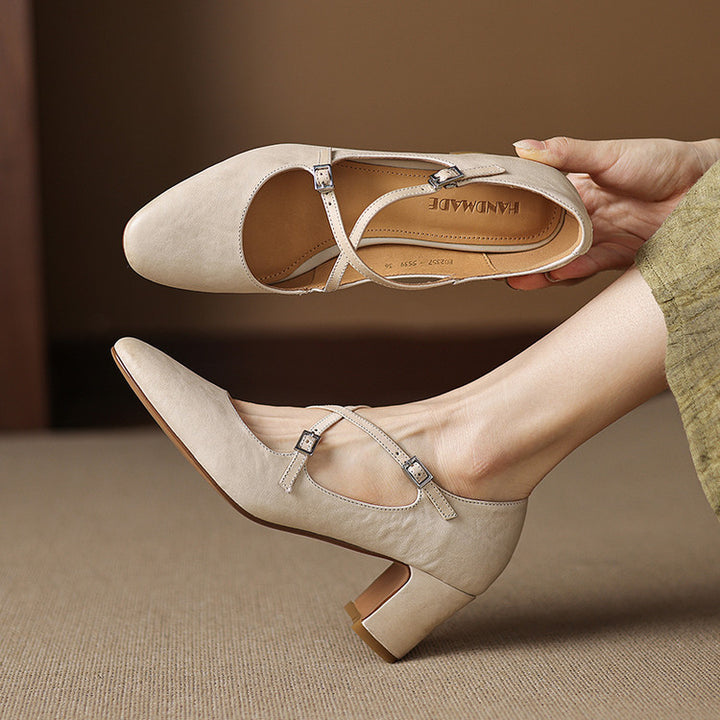 Faria Genuine Leather Heels