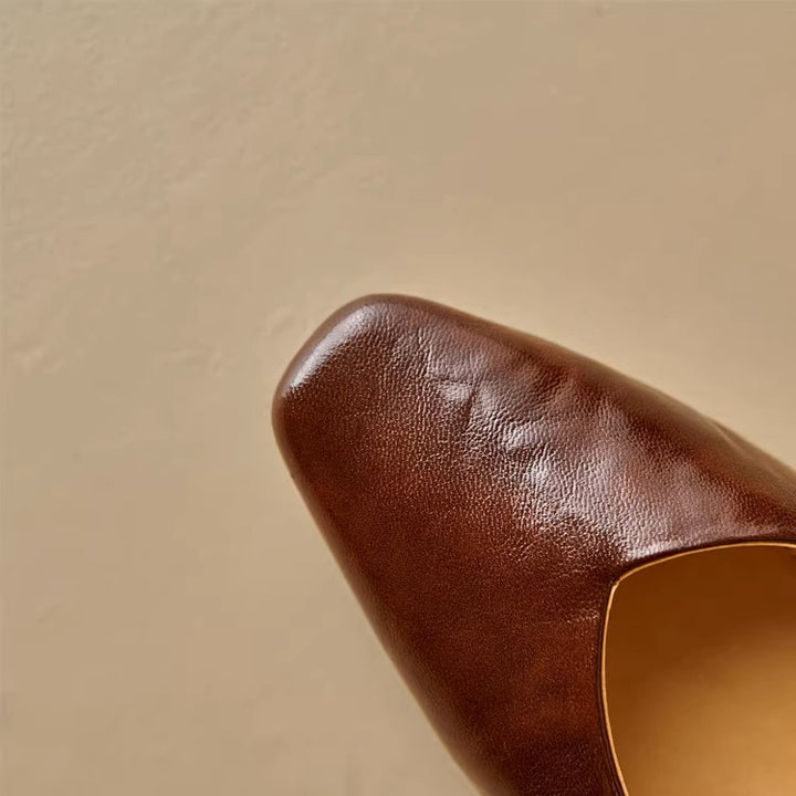 Tevan Genuine Leather Heels