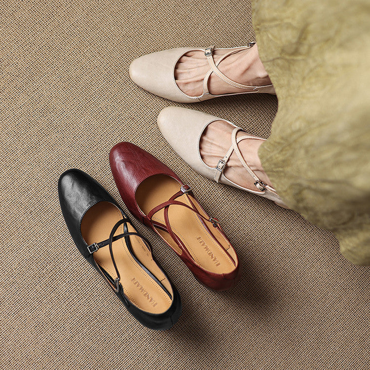 Faria Genuine Leather Heels