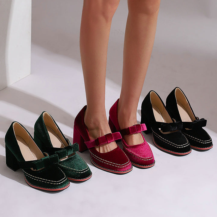 Elyth Velvet Loafers