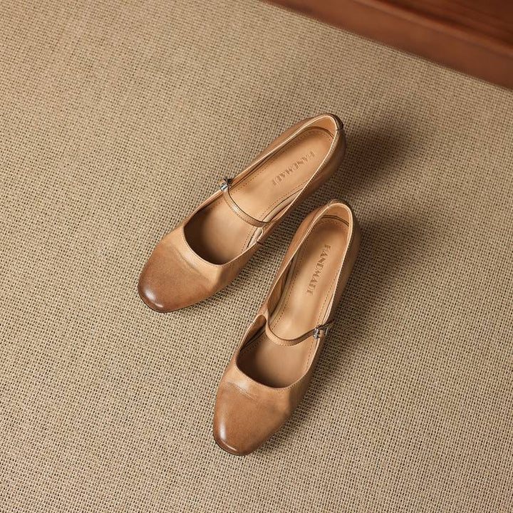 Nera Genuine Leather Pumps