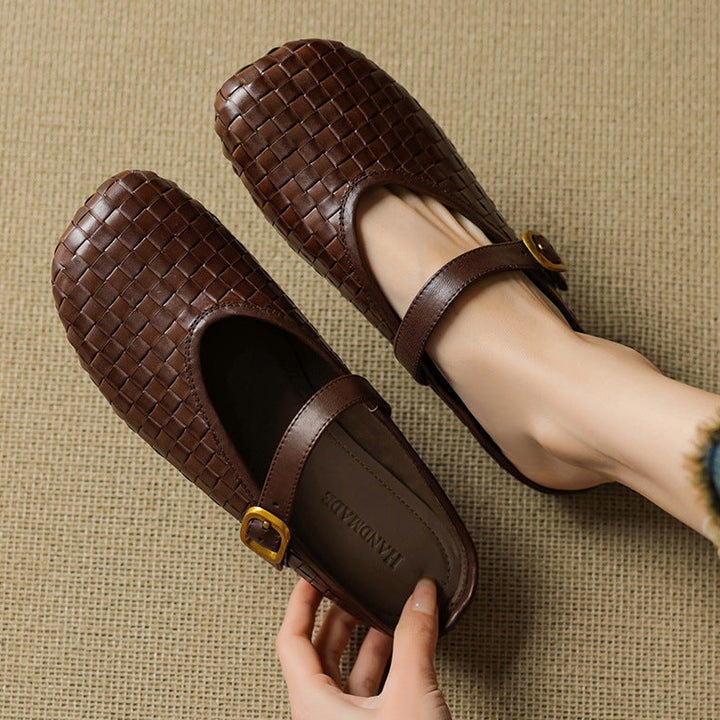 Teyli Genuine Leather Mules