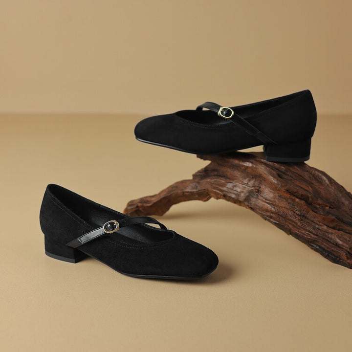 Mailan Suede Heels