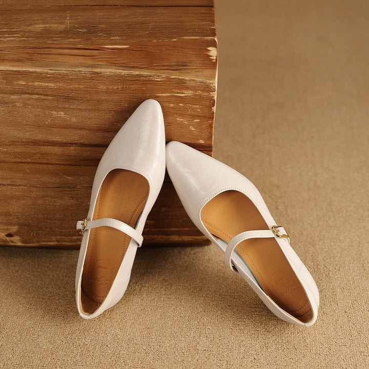 Zule Genuine Leather Pumps