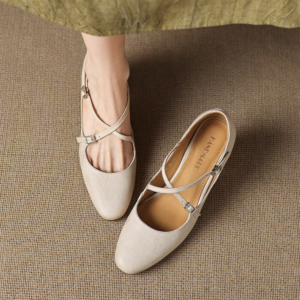 Faria Genuine Leather Heels