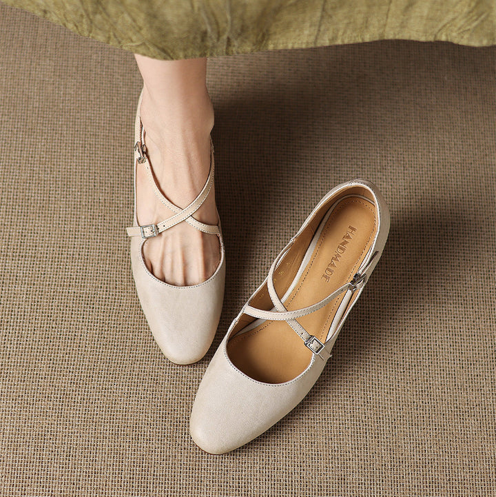 Faria Genuine Leather Heels
