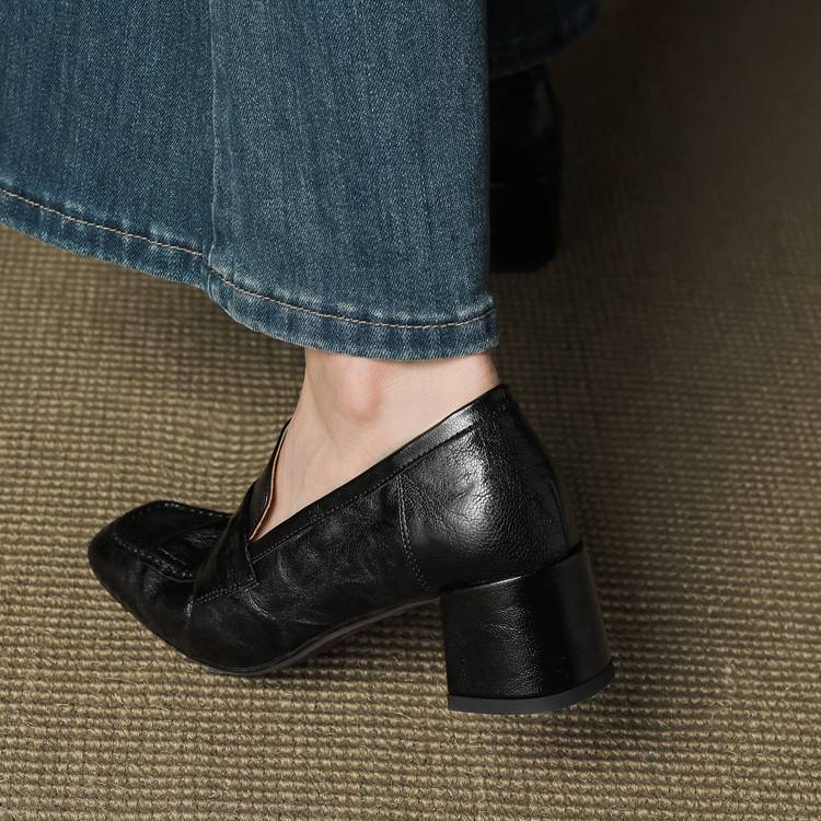 Kelly Genuine Leather Heels