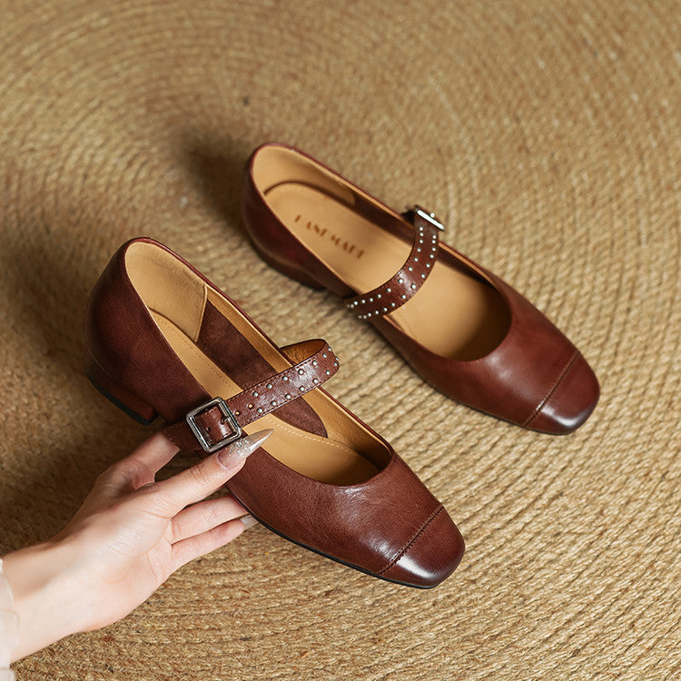 Hyli Genuine Leather Shoes