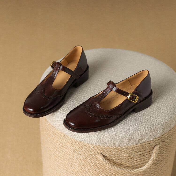 Caspi Genuine Leather Shoes