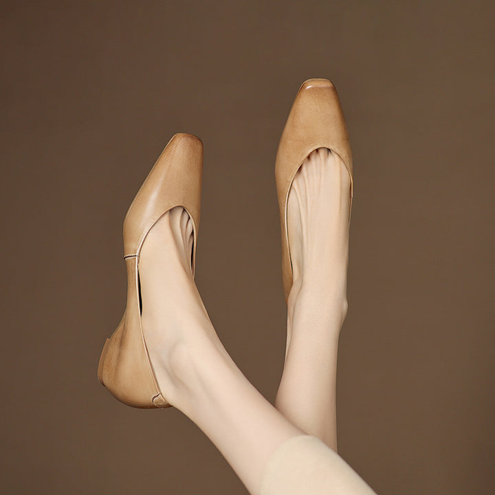 Mylie Genuine Leather Flats