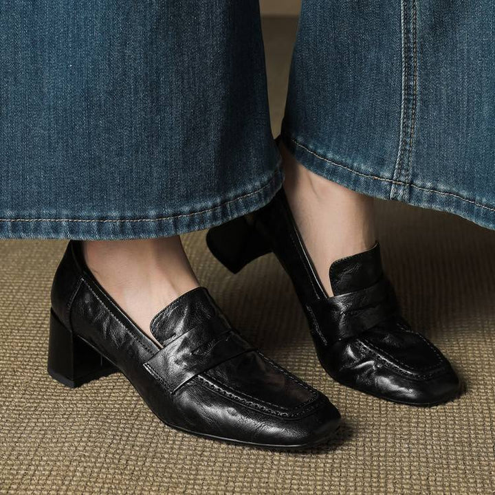 Kelly Genuine Leather Heels