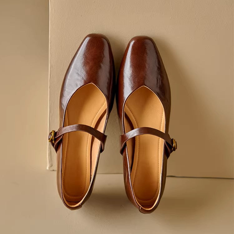 Tevan Genuine Leather Heels