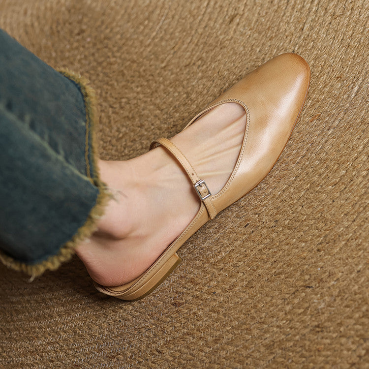 Monro Genuine Leather Mule