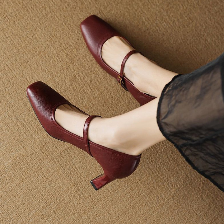 Santoni Leather Heels