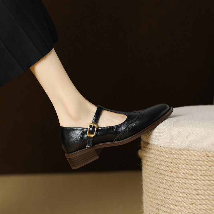 Caspi Genuine Leather Shoes