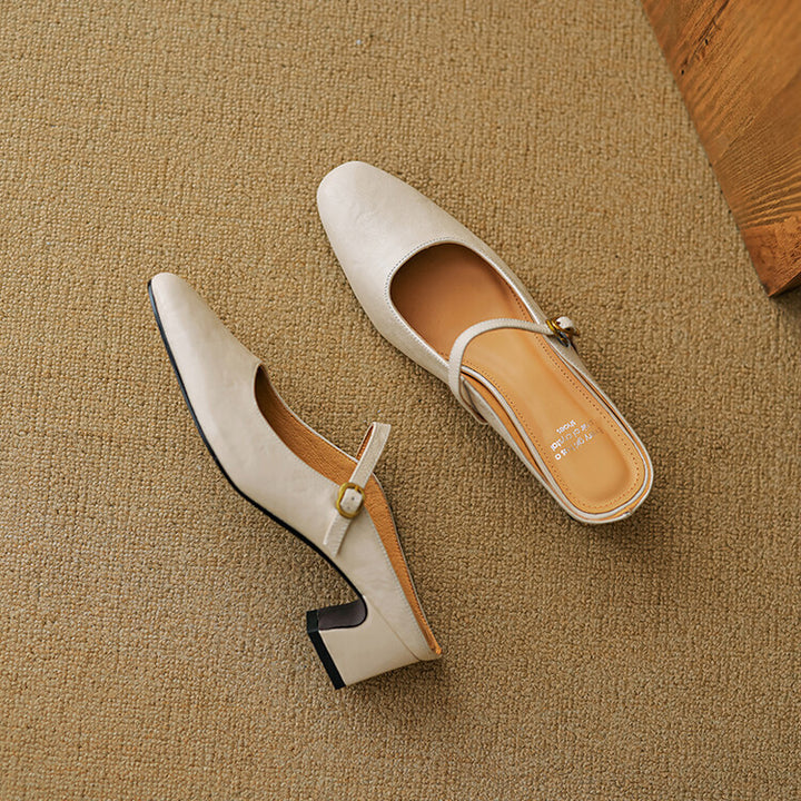 Cressi Genuine Leather Mules