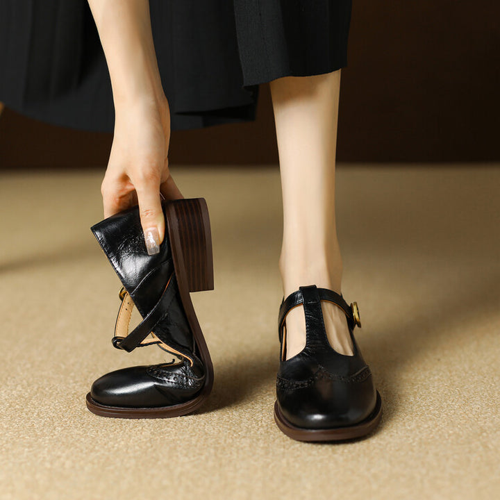 Caspi Genuine Leather Shoes