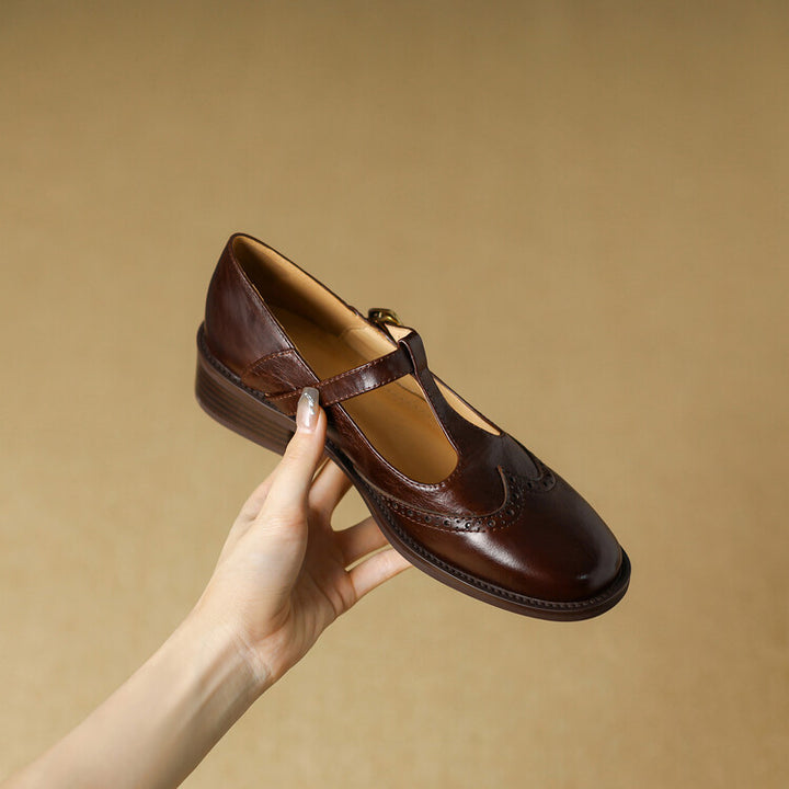 Caspi Genuine Leather Shoes