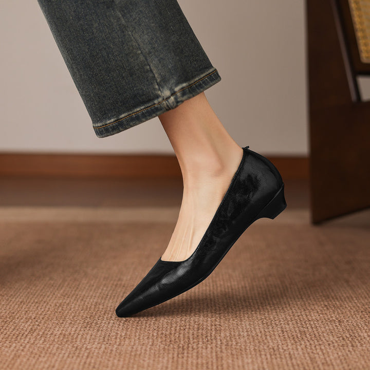 Kaela Genuine Leather Pumps