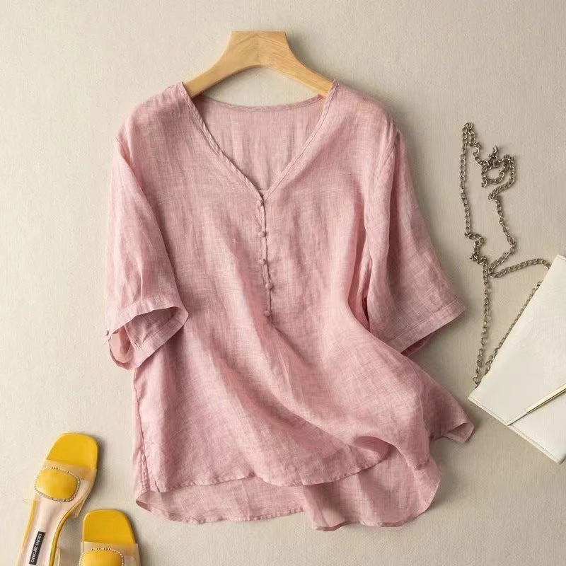 Laguna Linen Blouse
