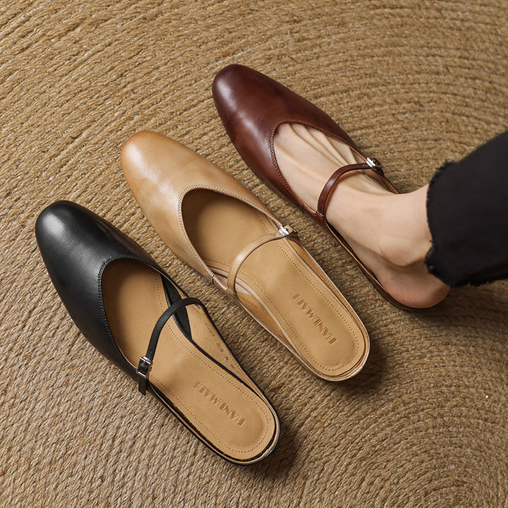 Monro Genuine Leather Mule
