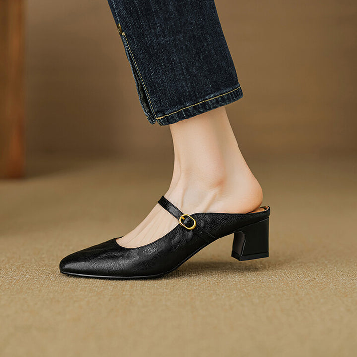 Cressi Genuine Leather Mules