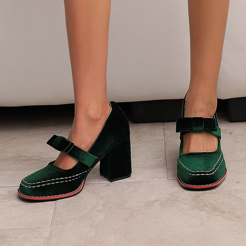 Elyth Velvet Loafers