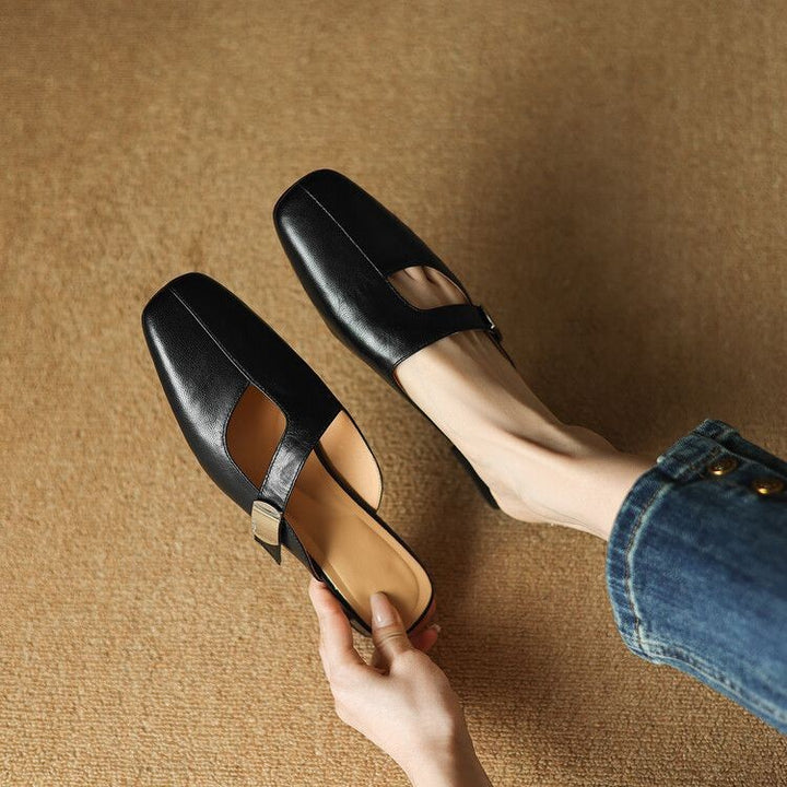 Anera Leather Mules