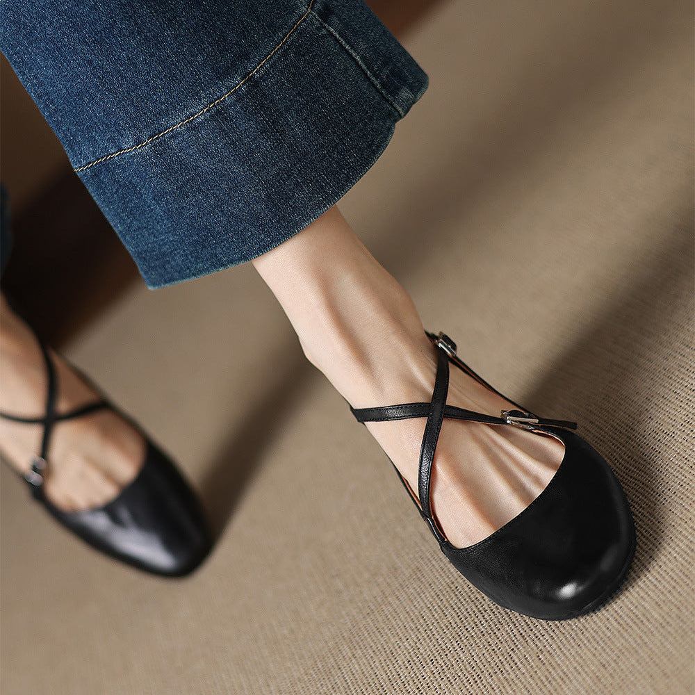 Faria Genuine Leather Heels