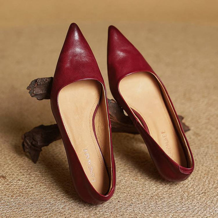 Mira Genuine Leather Heels