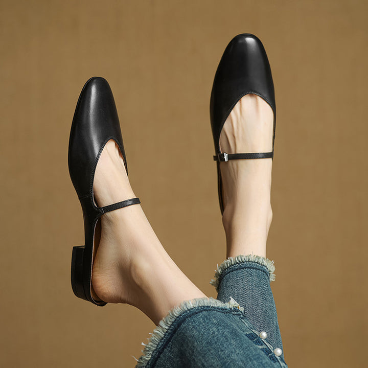 Monro Genuine Leather Mule