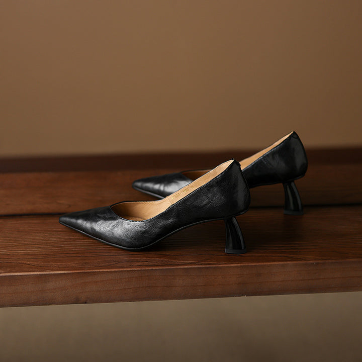 Esmer Genuine Leather Heels