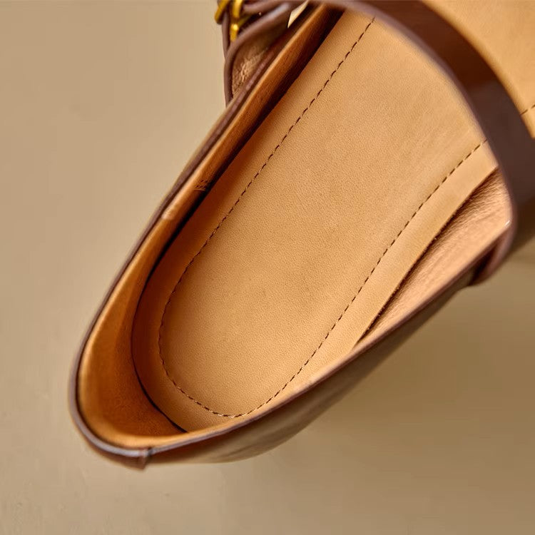Tevan Genuine Leather Heels